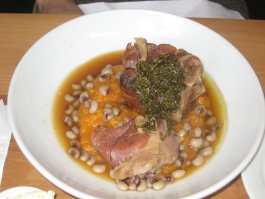  A dish of Black Eyed Peas