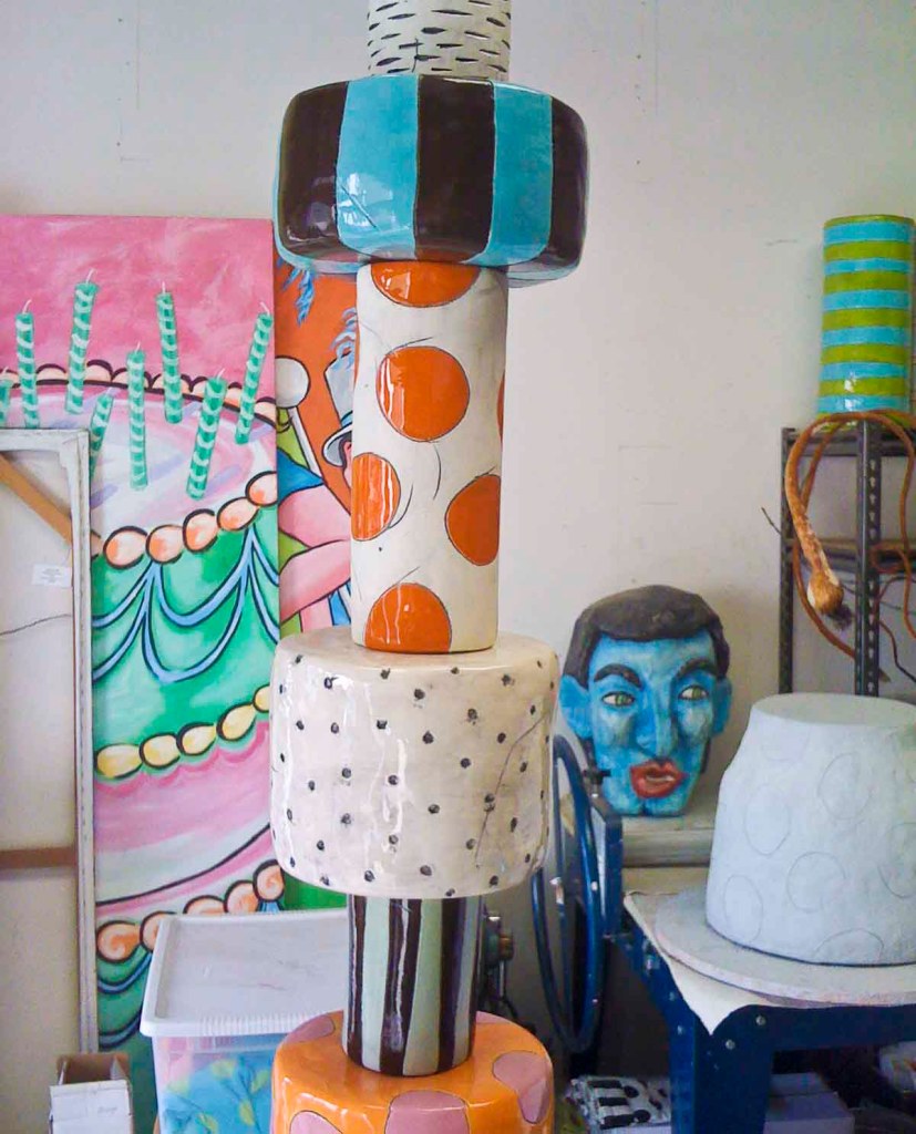 Detail of one of the larger pieces