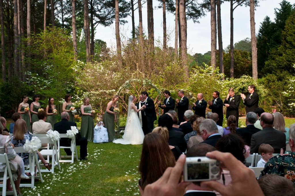 You couldn't imagine or design a more beautiful setting