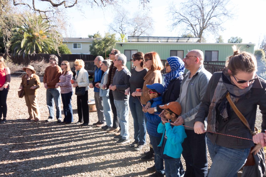 We were connected to the tree, and to each other.