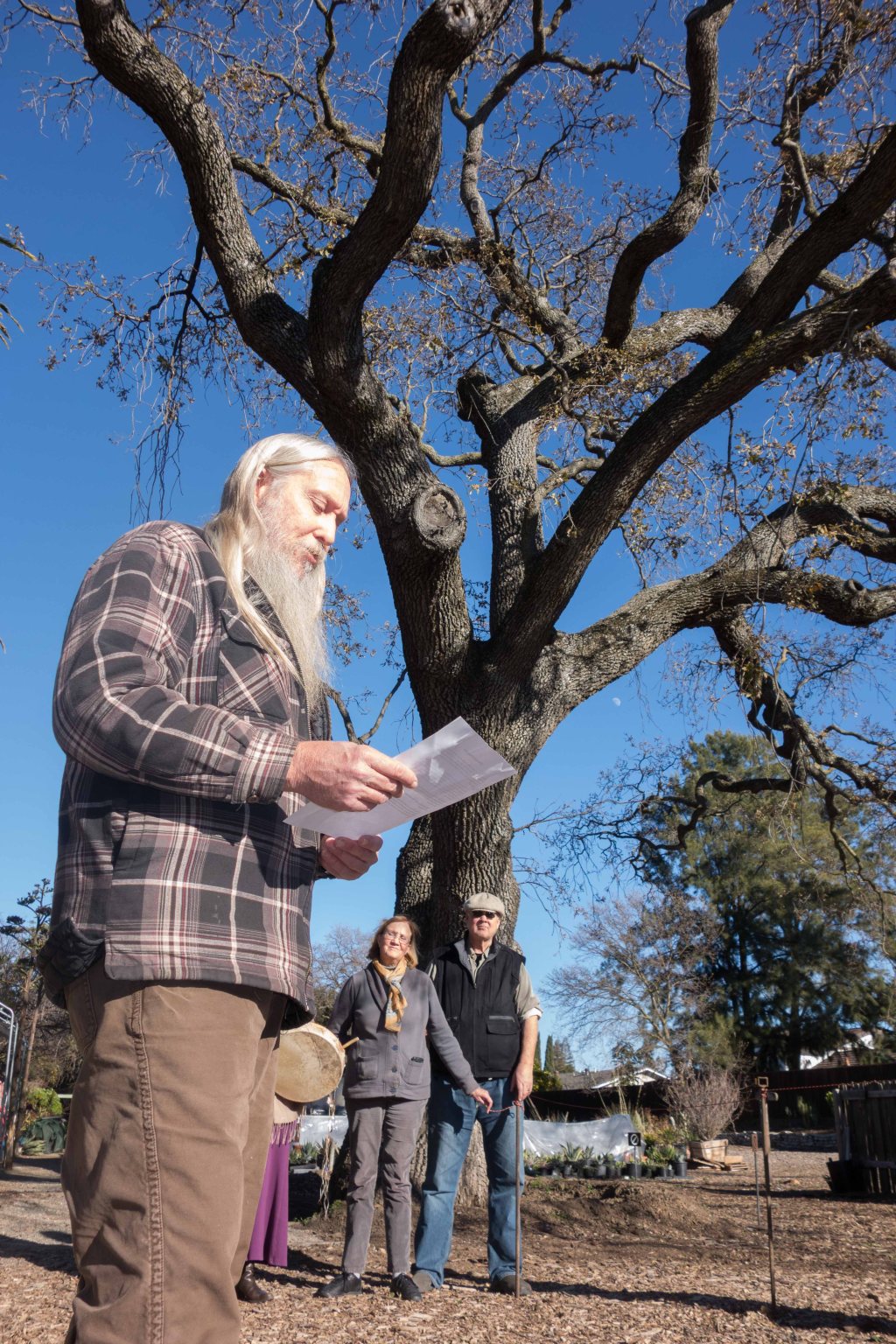 Doc spoke of the history of the native people