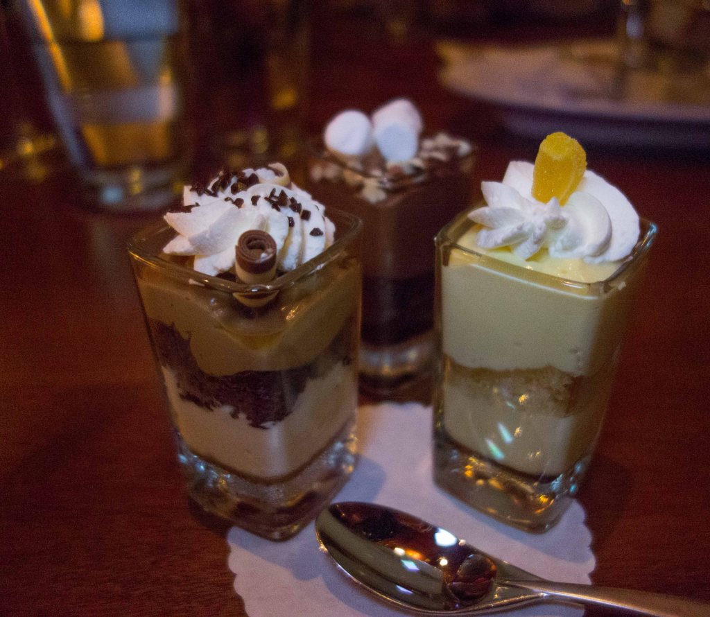 Our trio of gooey goodness.