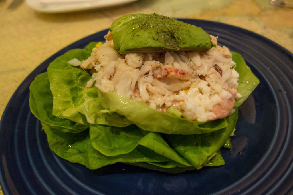 The modern California version of Crab Louis