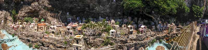 A panorama of the entire city