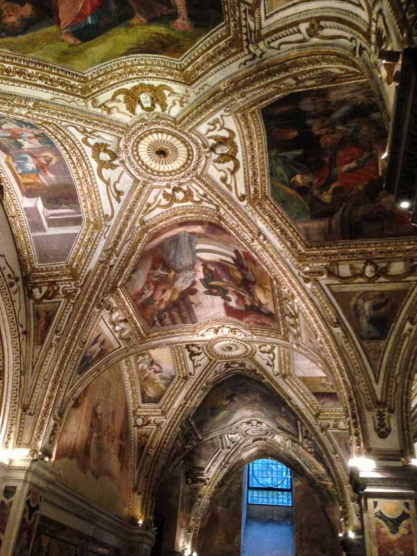 Ceiling in the Crypt of Saint Andrew