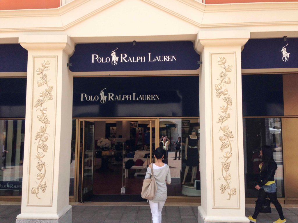 What would an outlet mall be without Polo? 