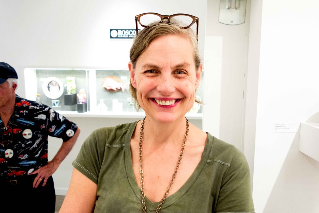 Michelle is accustomed to being the center of attention.