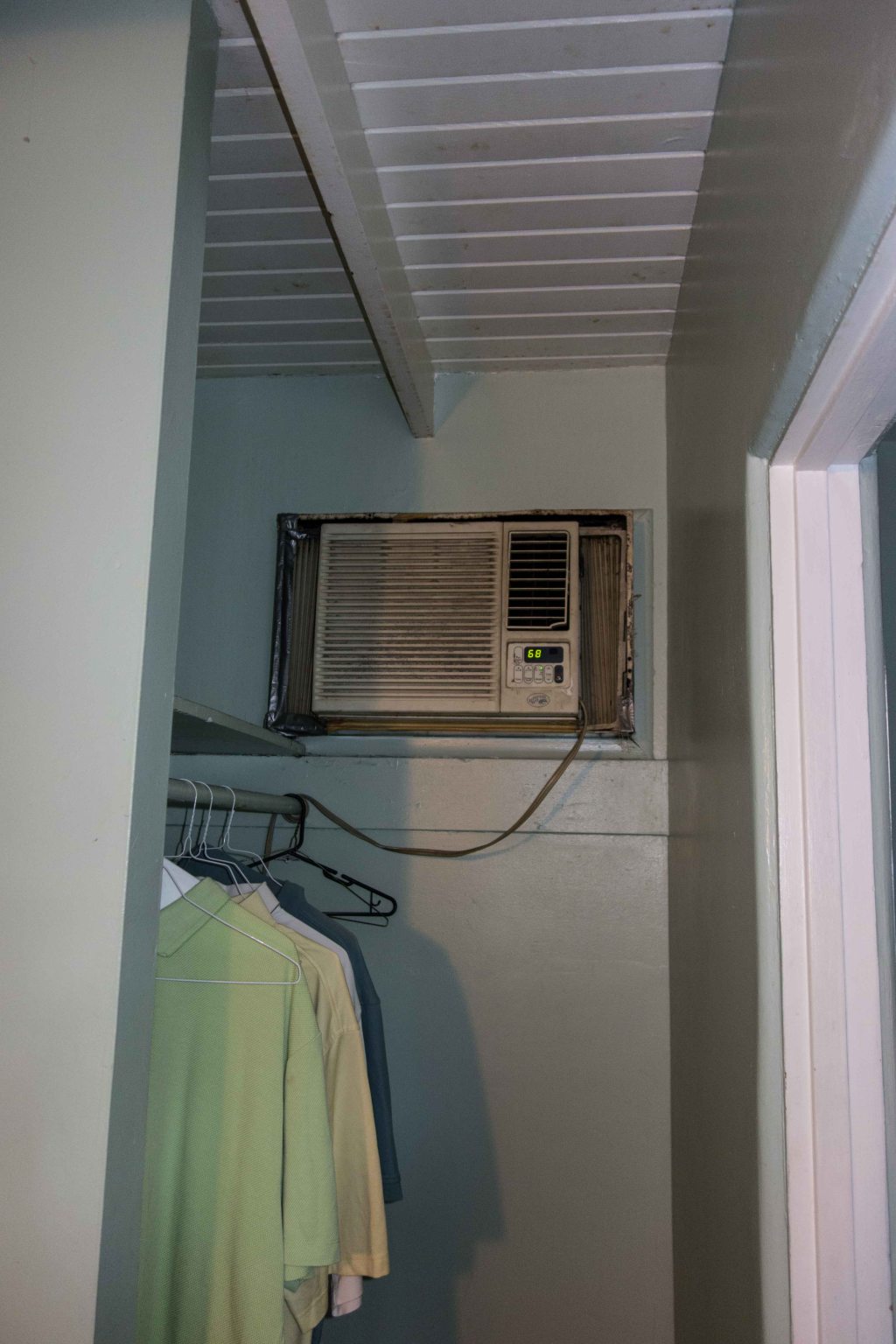 The hotel HVAC system.