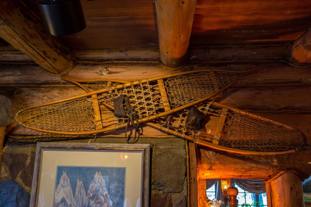 You could need these snowshoes in the winter around this place.