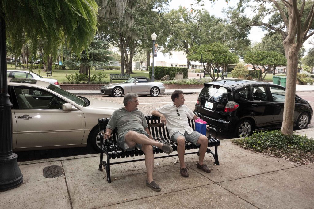 I think Chico's had this bench installed.