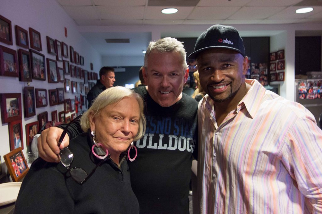 Gail, Ross and Lorenzo