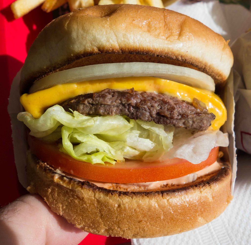 A very decent burger.