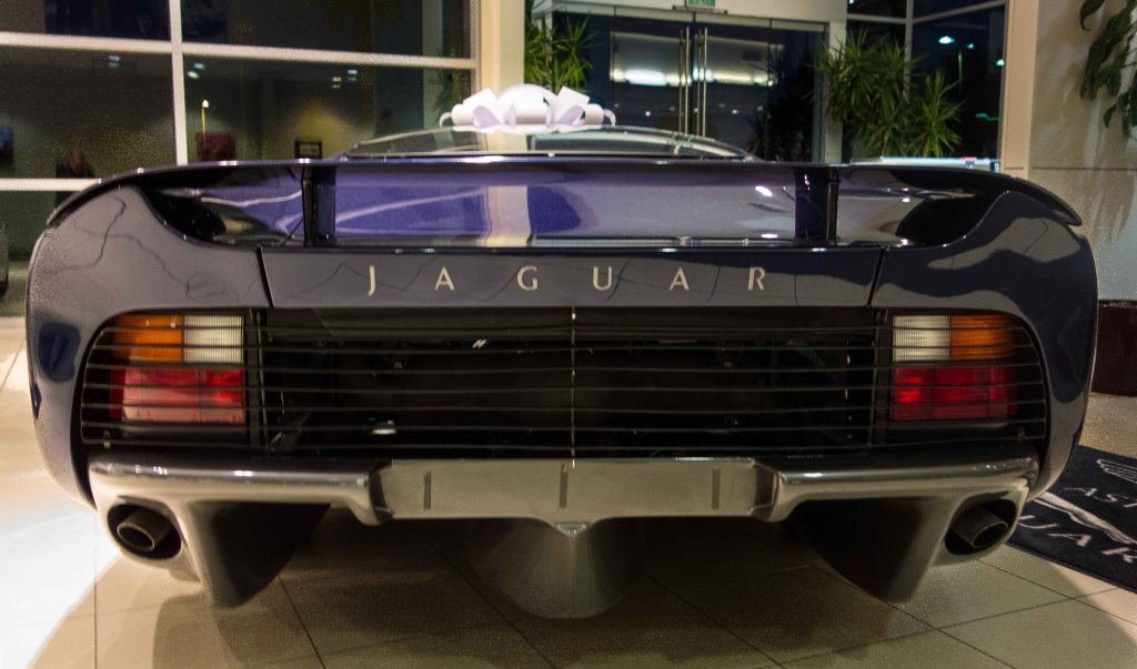 The view most people will get of this speed demon.