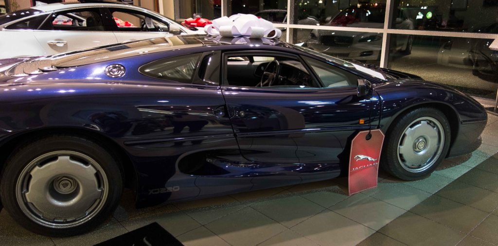 It's all wrapped up for a Christmas gift