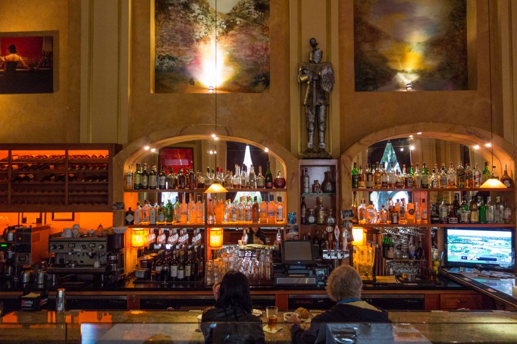 A very sexy bar area