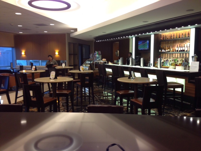 Not much business too early on a Sunday morning.