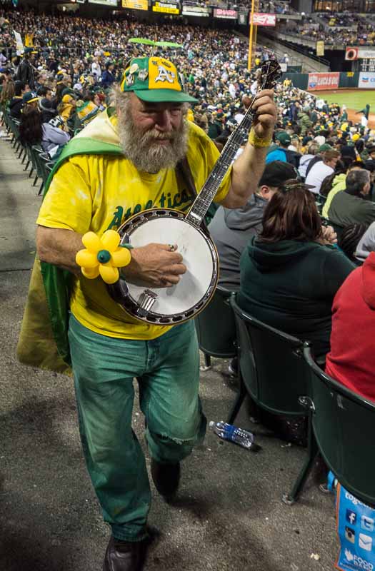 A man who puts the fan in fanatic.