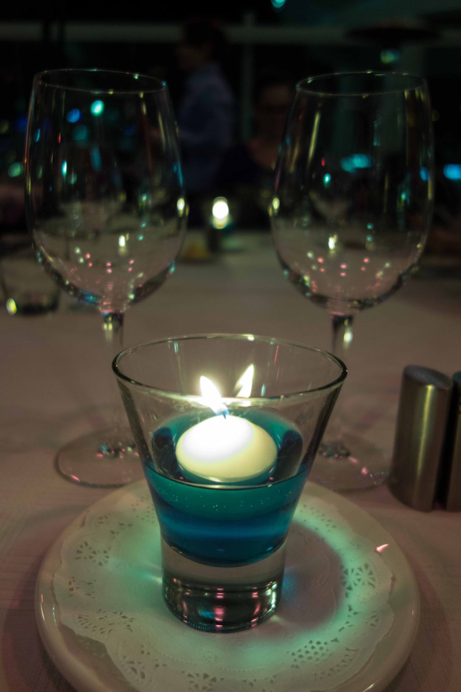 A simple yet gorgeous design for a candle.  