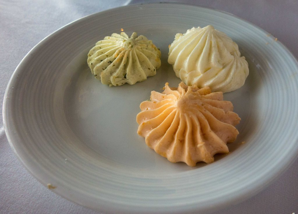 Making the butter fancy to class up the joint.