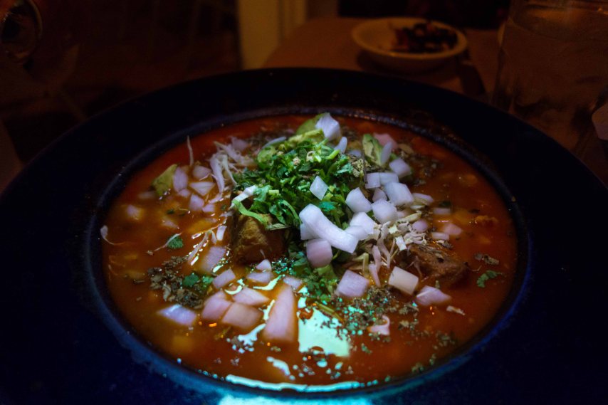 Pozole, the pride of Montecito 