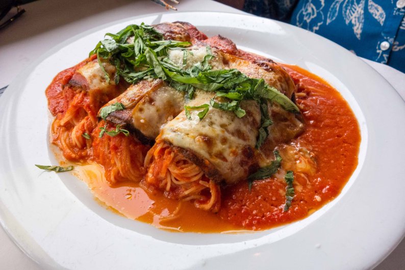 "Italian enchiladas"?