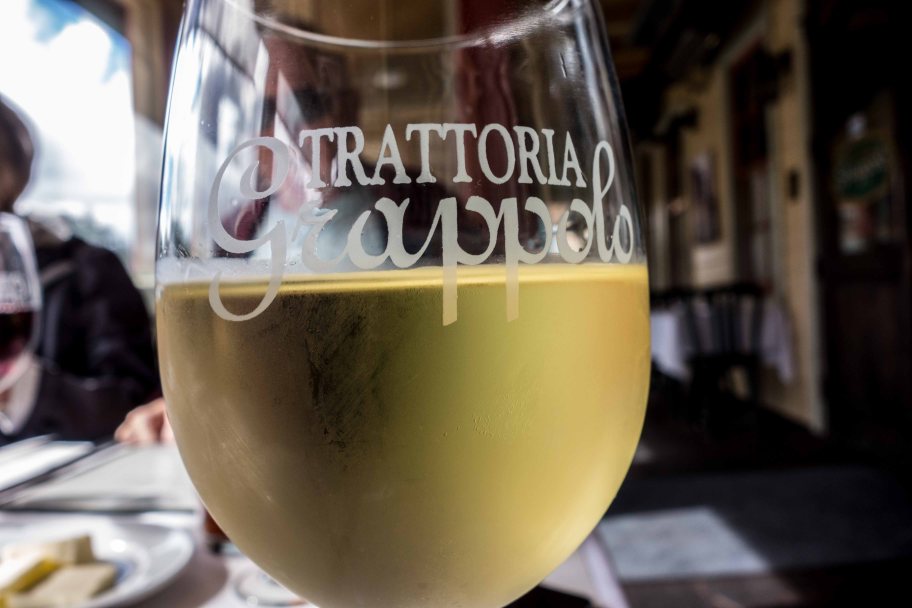 The wine was good, too.