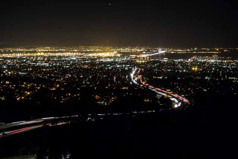 The incredible view off Danny's deck