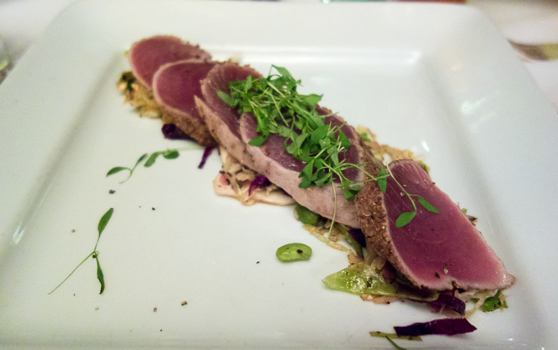 Seared tuna the way it was meant to be.