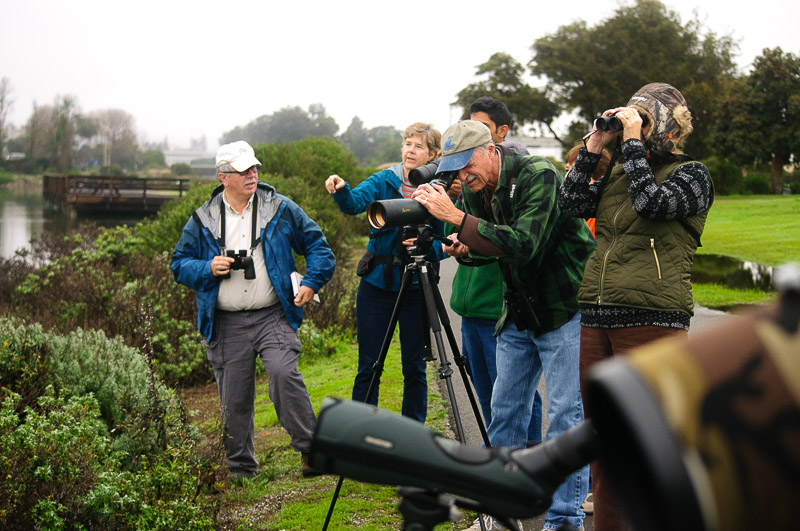 One of the smaller groups of photographers.