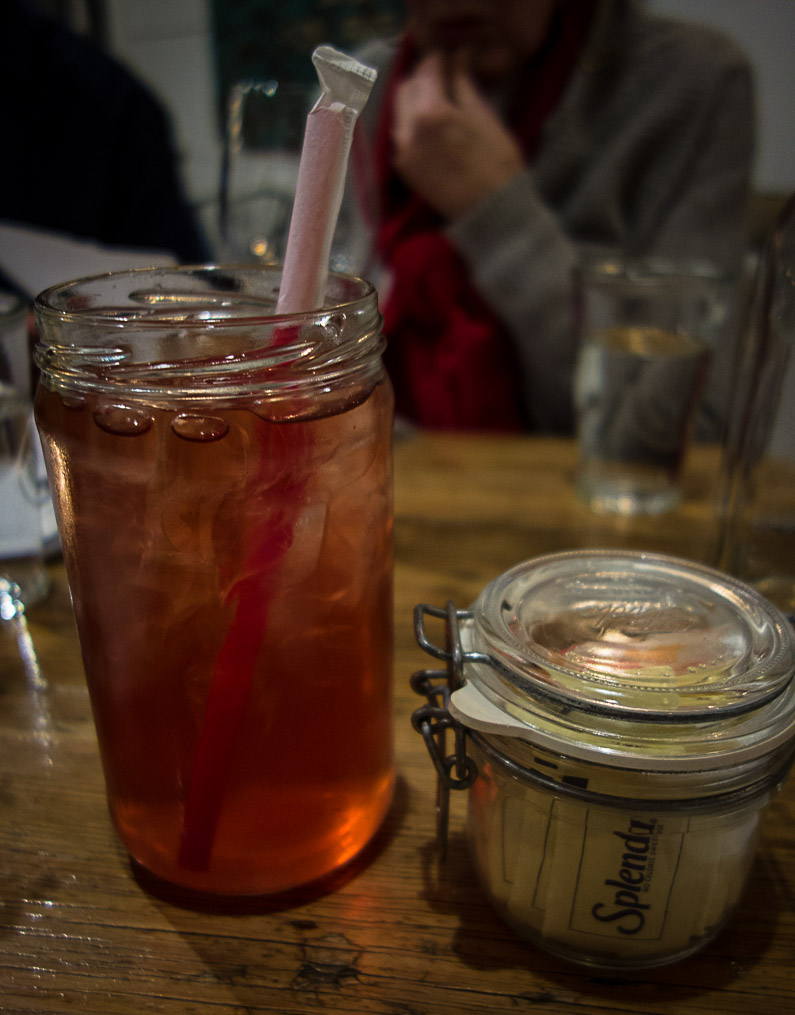 Tea is not supposed to be red.