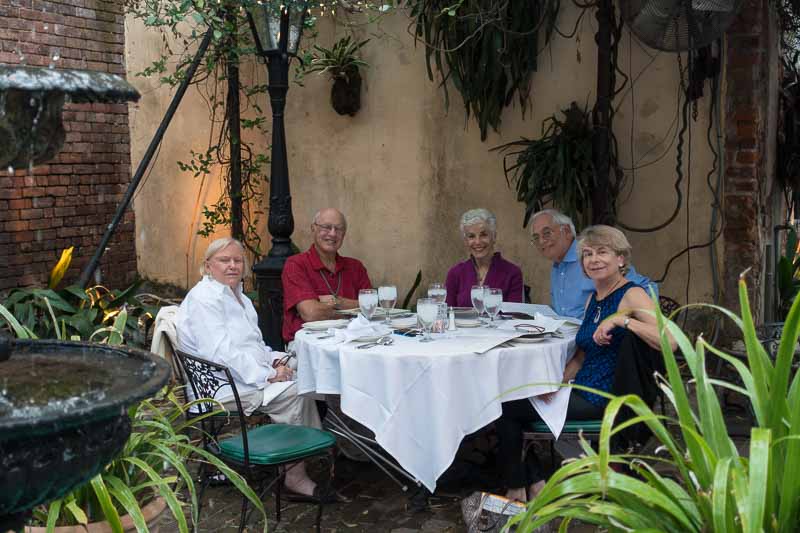 Gail, Micky, Linda, Danny and another Linda