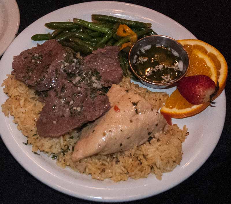 Pretty standard banquet fare, nicely cooked and very enjoyable.