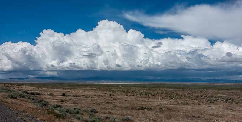 Clouds this great don't happen often, especially on the high desert