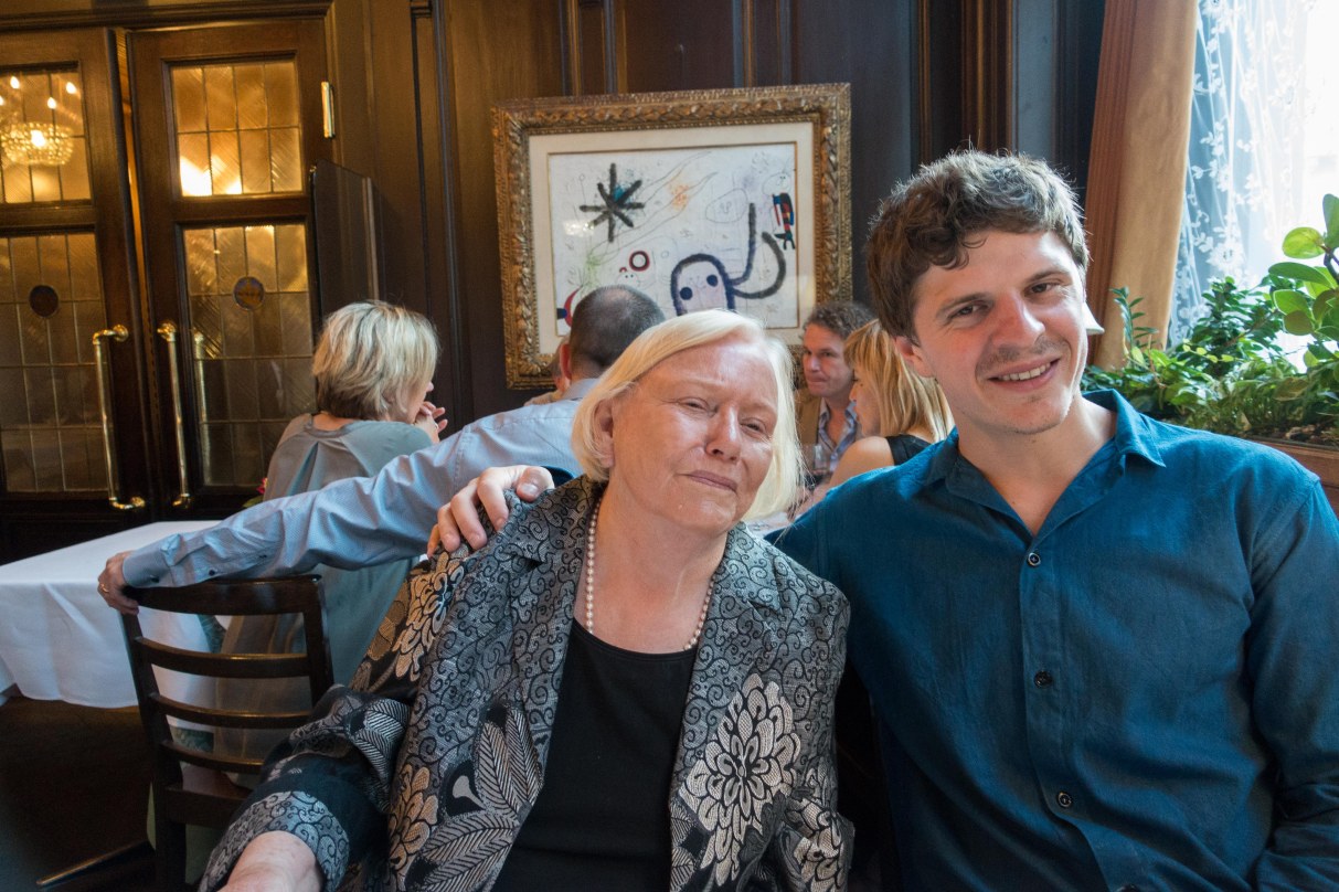 Gail and Toby.  That's a Miro behind them.