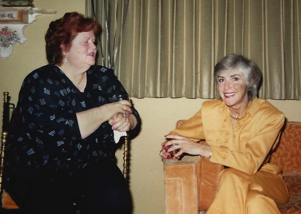 Betty and Linda at my 40th birthday party.
