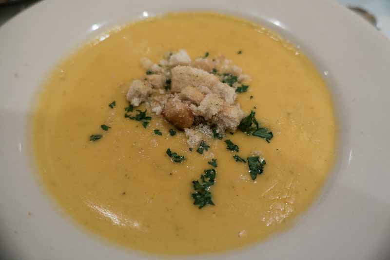 Butternut squash soup
