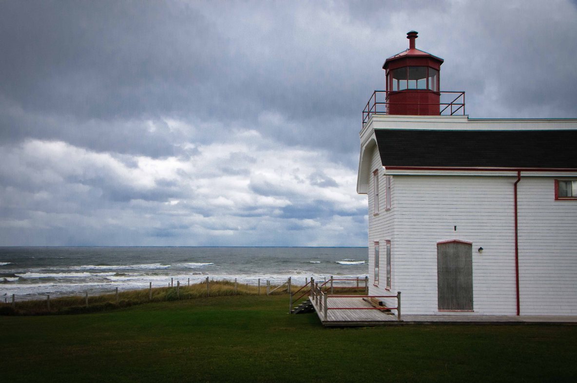 Not all lighthouses are tall towers.